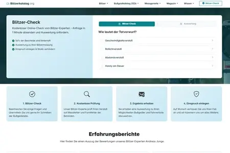 Blitzerkatalog Portal