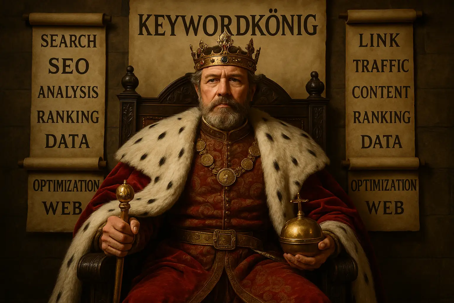 Keywordkönig 2025 - Der Thron ruft. Wir antworten