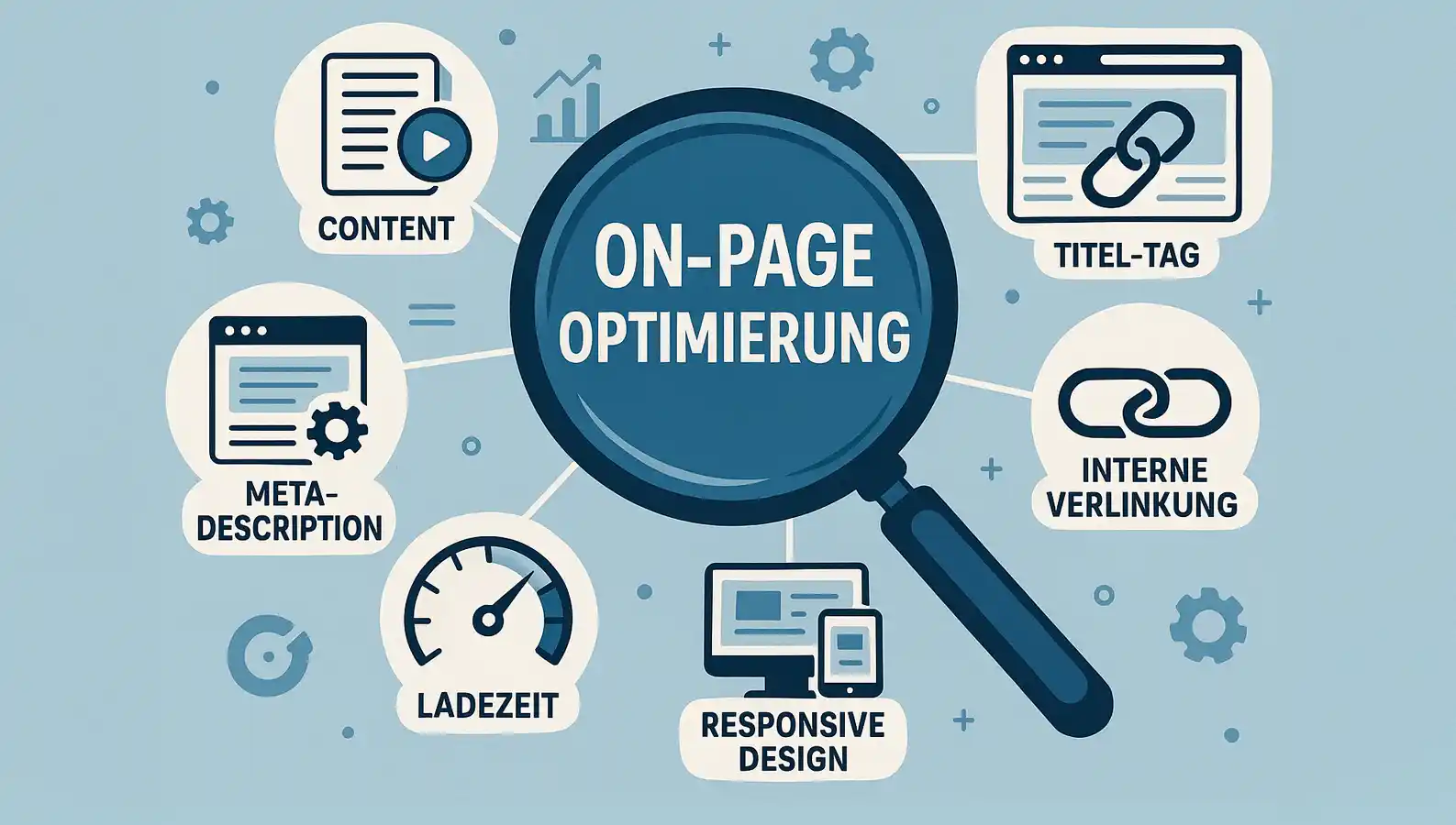 Die On-Page-Optimierung gehört zu den zentralen Disziplinen der Suchmaschinenoptimierung (SEO) Die On-Page-Optimierung gehört zu den zentralen Disziplinen der Suchmaschinenoptimierung (SEO)