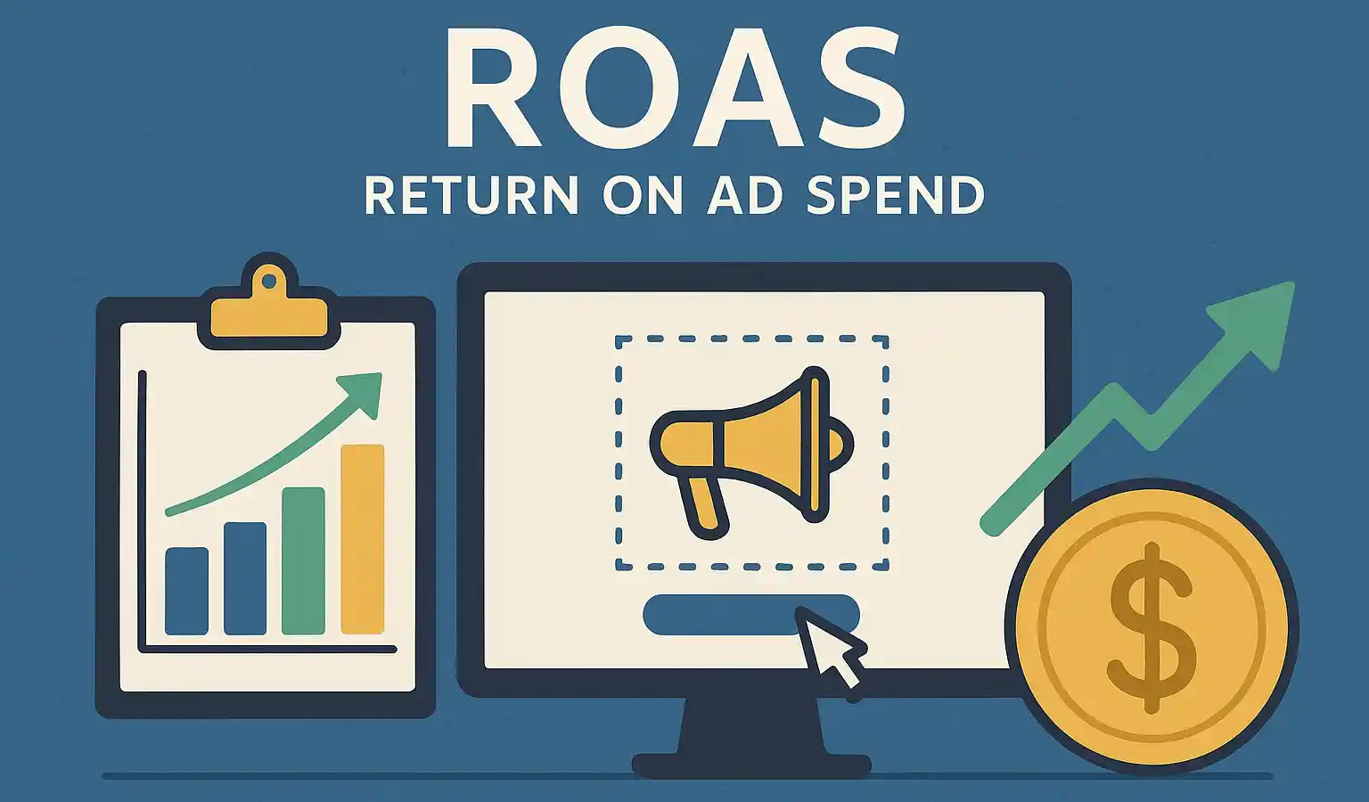 ROAS - ist eine zentrale Kennzahl im Online-Marketing, insbesondere im Performance-Marketing. Er zeigt an, wie viel Umsatz im Verhältnis zu den eingesetzten Werbekosten erzielt wurde